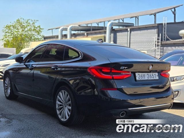 BMW 6 SERIES GT 2019 — 129 193 км, чёрный, Корея — под ключ — фото 3