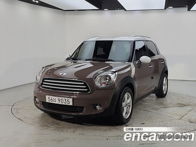 MINI COOPER D COUNTRYMAN 2014 — 116 268 км, коричневый, Корея — под ключ — фото 1