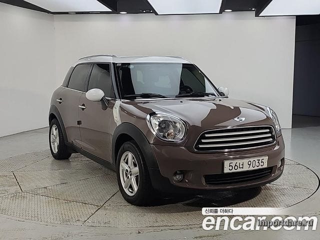 MINI COOPER D COUNTRYMAN 2014 — 116 268 км, коричневый, Корея — под ключ — фото 2