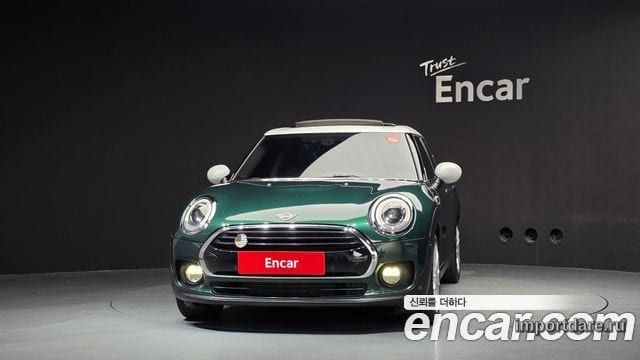 MINI COOPER D CLUBMAN 2019 — 109 431 км, зелёный, Корея — под ключ — фото 3