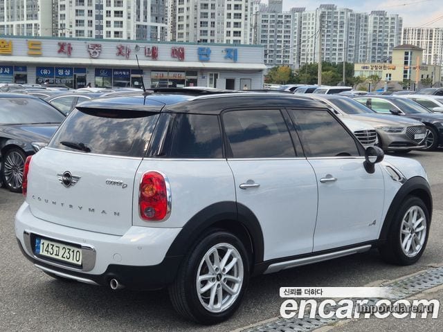 MINI COOPER D COUNTRYMAN 2016 — 93 120 км, белый, Корея — под ключ — фото 2