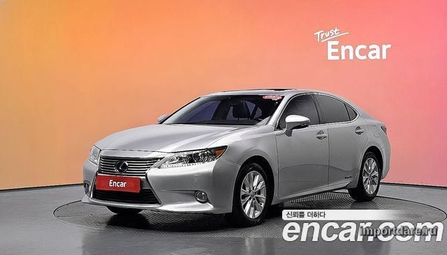 LEXUS ES300H 2013 — 119 019 км, серебристый, Корея — под ключ — фото 2