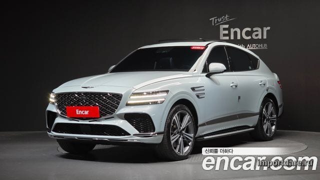 GENESIS GV80 COUPE 2024 — 67 518 км, серебристо-серый, Корея — под ключ — фото 1
