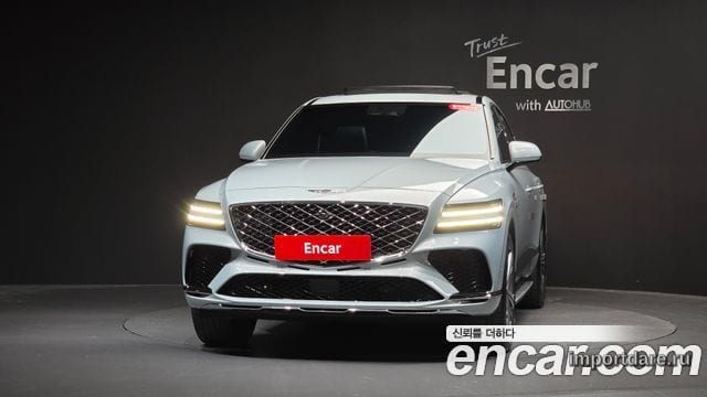GENESIS GV80 COUPE 2024 — 67 518 км, серебристо-серый, Корея — под ключ — фото 3