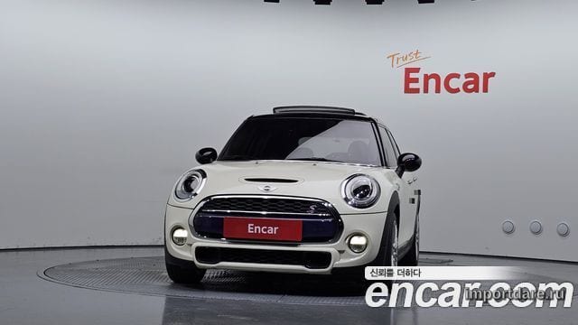 MINI COOPER S 2017 — 95 973 км, белый-перламутр, Корея — под ключ — фото 3