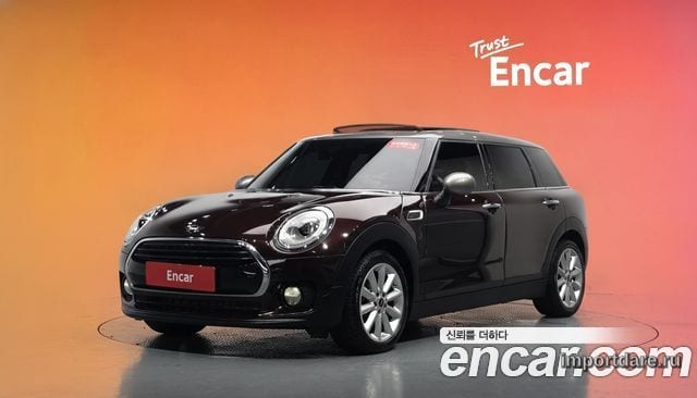 MINI COOPER D CLUBMAN 2019 — 126 734 км, бордовый, Корея — под ключ — фото 2