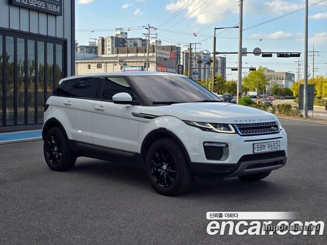 LAND ROVER RANGE ROVER EVOQUE 2017 — 98 000 км, белый, Корея — под ключ — фото 1