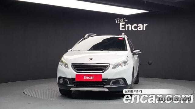 PEUGEOT 2008 2017 — 83 341 км, белый, Корея — под ключ — фото 3
