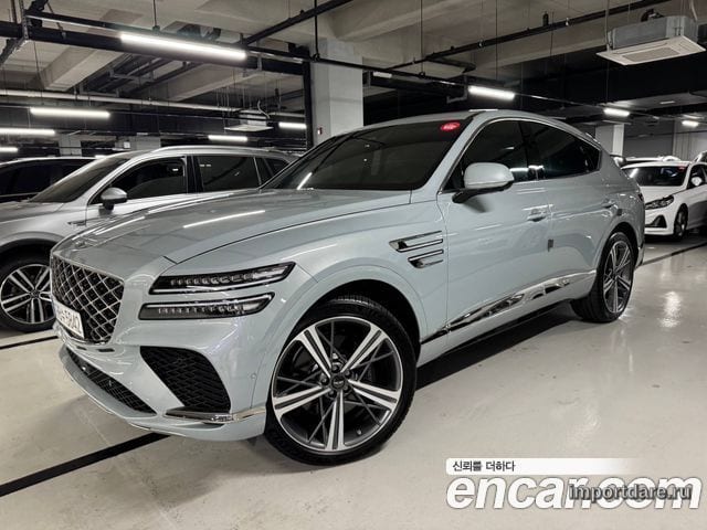 GENESIS GV80 COUPE 2024 — 13 700 км, светло-серебристый, Корея — под ключ — фото 1