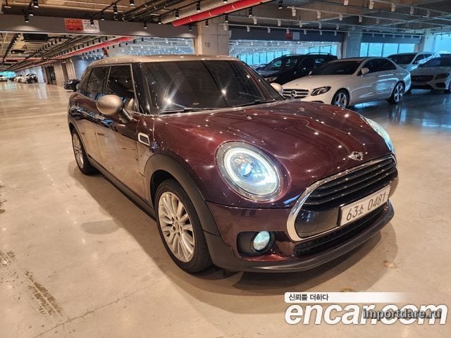MINI COOPER CLUBMAN 2016 — 98 300 км, бордовый, Корея — под ключ — фото 3