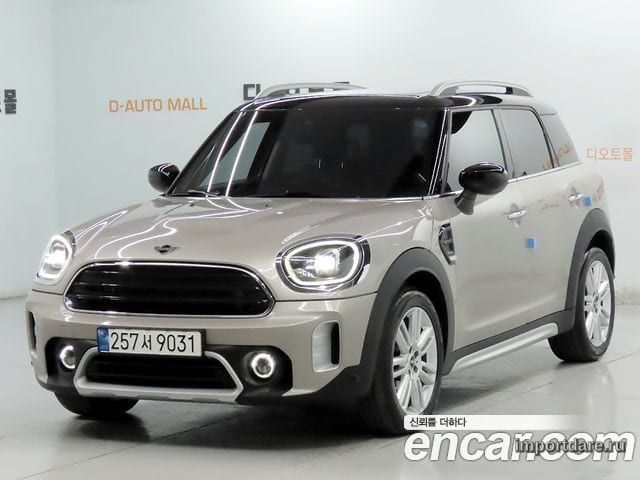 MINI COOPER COUNTRYMAN 2023 — 29 300 км, белый-перламутр, Корея — под ключ — фото 1