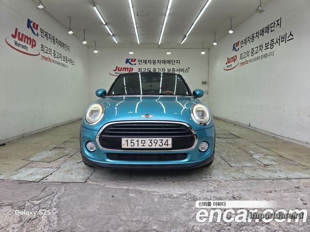 MINI COOPER CONVERTIBLE 2018 — 174 366 км, синий, Корея — под ключ — фото 3