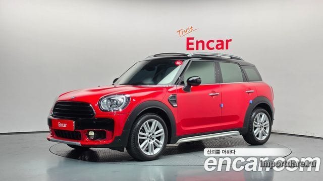 MINI COOPER COUNTRYMAN 2019 — 45 134 км, красный, Корея — под ключ — фото 1
