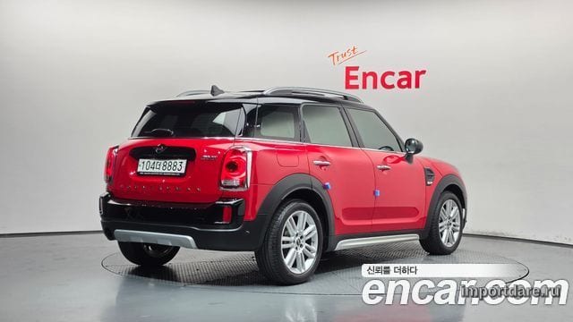MINI COOPER COUNTRYMAN 2019 — 45 134 км, красный, Корея — под ключ — фото 2