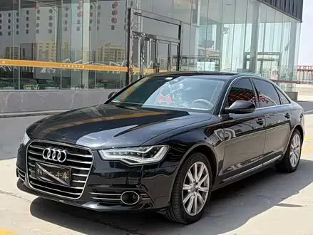 AUDI A6L 2014 — 155 000 км, Китай — под ключ — фото 1