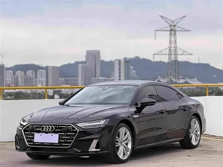 AUDI A7L 2024 — 30 000 км, Китай — под ключ — фото 1