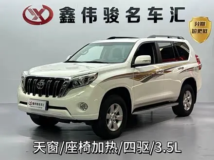 TOYOTA PRADO 2016 — 84 000 км, Китай — под ключ — фото 1