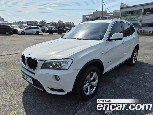 BMW X3 2013 — 155 094 км, белый, Корея — под ключ — фото 3