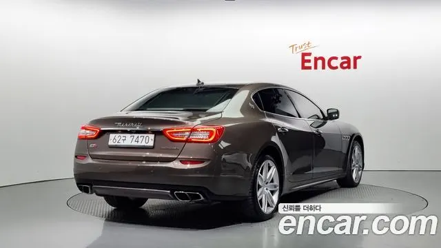 MASERATI QUATTROPORTE 2014 — 136 491 км, коричневый, Корея — под ключ — фото 2