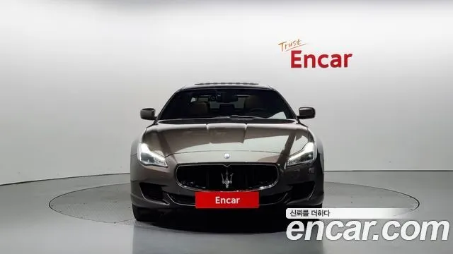 MASERATI QUATTROPORTE 2014 — 136 491 км, коричневый, Корея — под ключ — фото 3