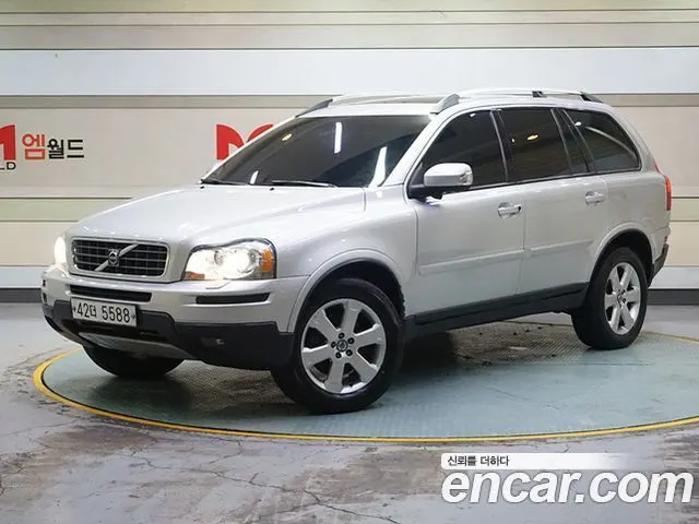 VOLVO XC90 2010 — 165 023 км, серебристый, Корея — под ключ — фото 2