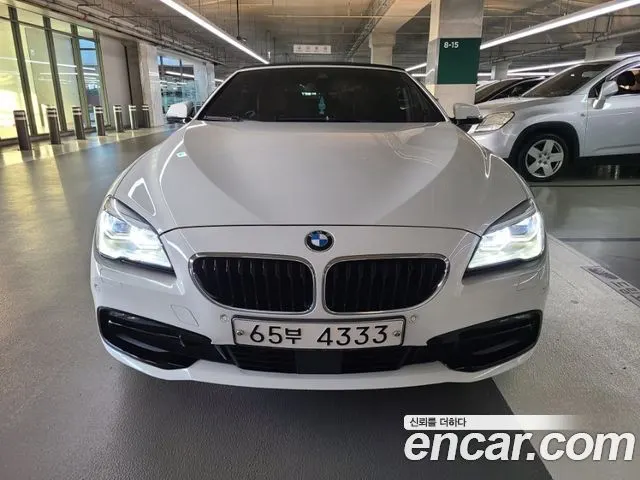 BMW 6 SERIES 2017 — 97 000 км, белый, Корея — под ключ — фото 2