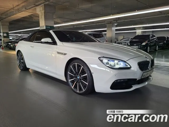 BMW 6 SERIES 2017 — 97 000 км, белый, Корея — под ключ — фото 3