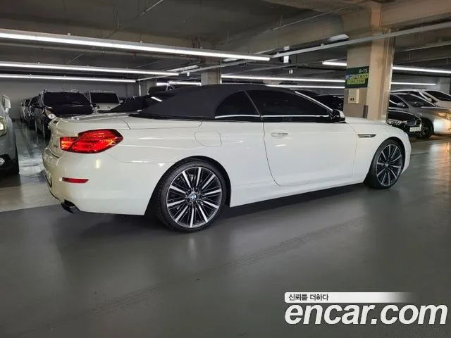 BMW 6 SERIES 2017 — 97 000 км, белый, Корея — под ключ — фото 4
