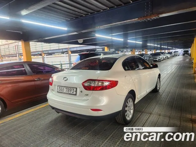 RENAULT KOREA SM3 2011 — 183 990 км, белый-перламутр, Корея — под ключ — фото 2