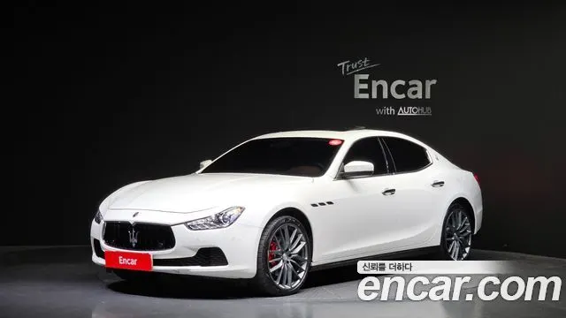 MASERATI GHIBLI — из Кореи под ключ