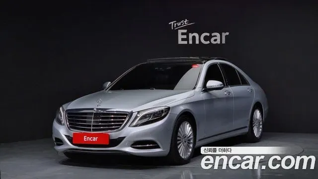 MERCEDES-BENZ S-CLASS W222 2015 — 199 130 км, серебристый, Корея — под ключ — фото 1