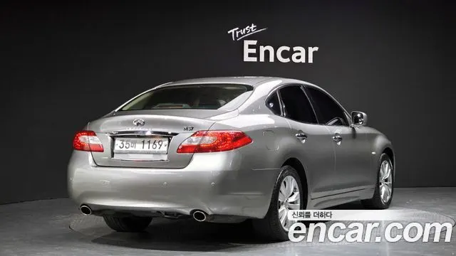 INFINITI M37 2011 — 177 725 км, серебристо-серый, Корея — под ключ — фото 2