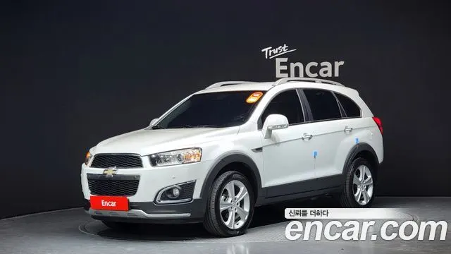 CHEVROLET CAPTIVA 2015 — 104 025 км, белый, Корея — под ключ — фото 1