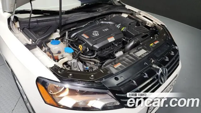 VOLKSWAGEN PASSAT 2015 — 108 420 км, белый, Корея — под ключ — фото 6