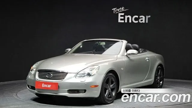 LEXUS SC430 2005 — 145 390 км, светло-золотистый, Корея — под ключ — фото 1
