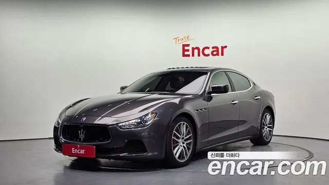 MASERATI GHIBLI — из Кореи под ключ
