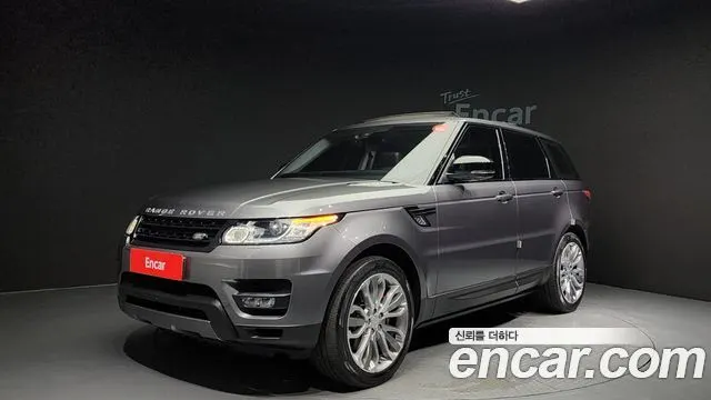 LAND ROVER RANGE ROVER SPORT (2 ПОК.) 2016 — 130 066 км, серый, Корея — под ключ — фото 11
