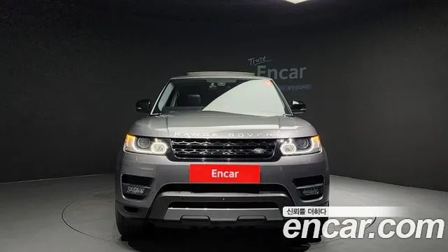 LAND ROVER RANGE ROVER SPORT (2 ПОК.) 2016 — 130 066 км, серый, Корея — под ключ — фото 3