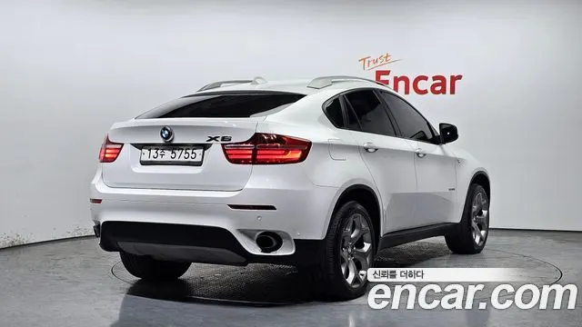 BMW X6 2014 — 177 399 км, белый, Корея — под ключ — фото 2