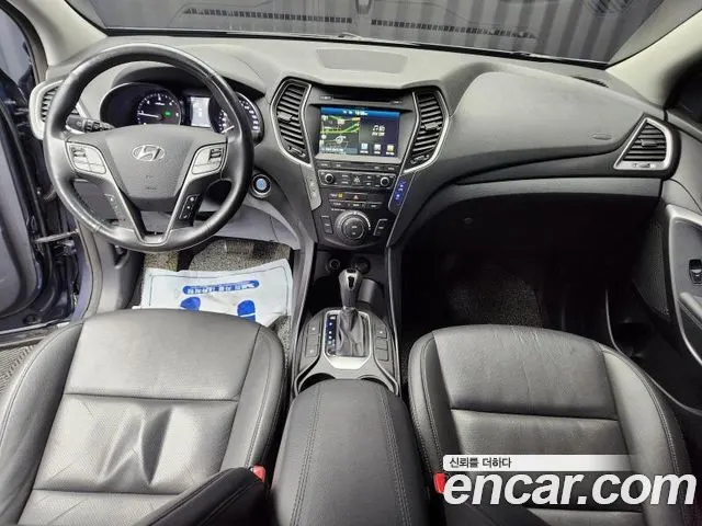 HYUNDAI SANTA FE 2016 — 143 503 км, синий, Корея — под ключ — фото 6