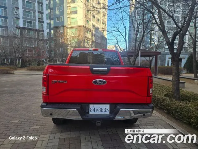 FORD F150 2015 — 43 958 км, красный, Корея — под ключ — фото 5