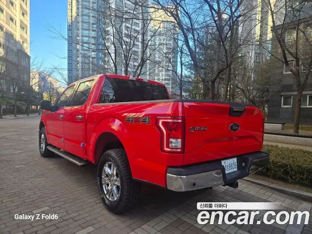 FORD F150 2015 — 43 958 км, красный, Корея — под ключ — фото 6