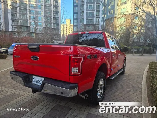 FORD F150 2015 — 43 958 км, красный, Корея — под ключ — фото 7