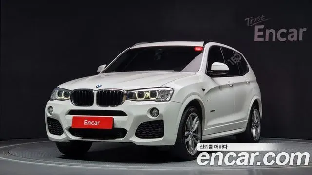 BMW X3 2017 — 120 370 км, белый, Корея — под ключ — фото 1