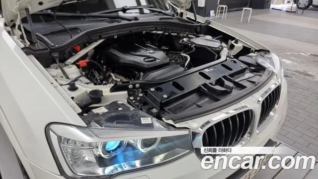BMW X3 2017 — 120 370 км, белый, Корея — под ключ — фото 6