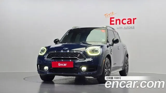 MINI COOPER S COUNTRYMAN 2018 — 98 539 км, синий, Корея — под ключ — фото 3