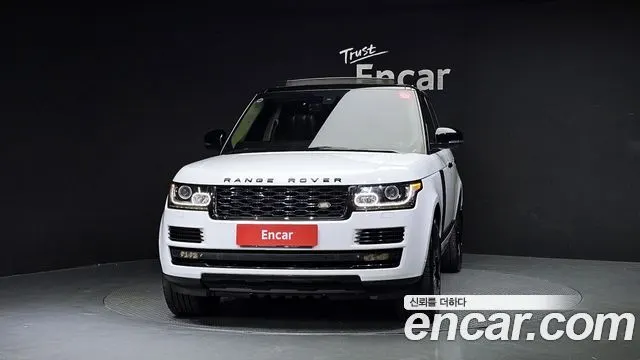 LAND ROVER RANGE ROVER (4 ПОК.) 2015 — 163 800 км, белый, Корея — под ключ — фото 3