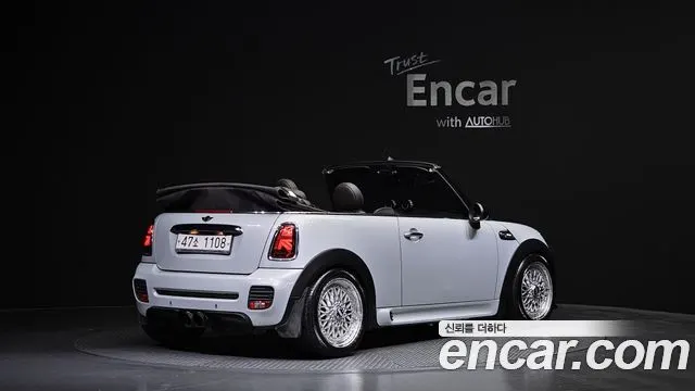 MINI COOPER S CONVERTIBLE 2013 — 100 162 км, серебристо-серый, Корея — под ключ — фото 2