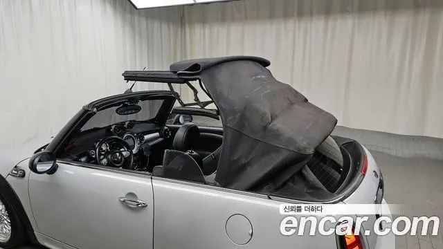 MINI COOPER S CONVERTIBLE 2013 — 100 162 км, серебристо-серый, Корея — под ключ — фото 12