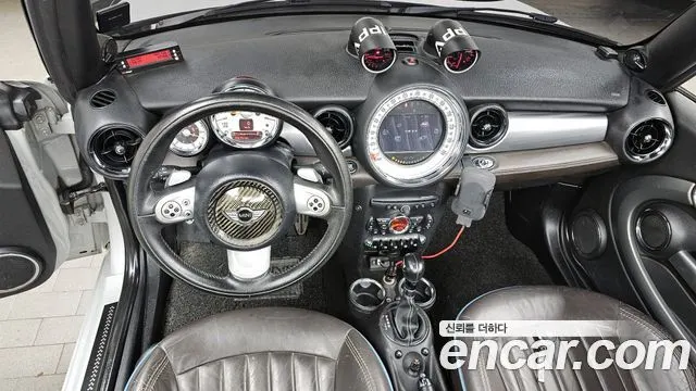 MINI COOPER S CONVERTIBLE 2013 — 100 162 км, серебристо-серый, Корея — под ключ — фото 7